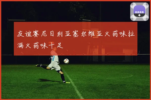 友谊赛尼日利亚塞尔维亚火药味拉满火药味十足