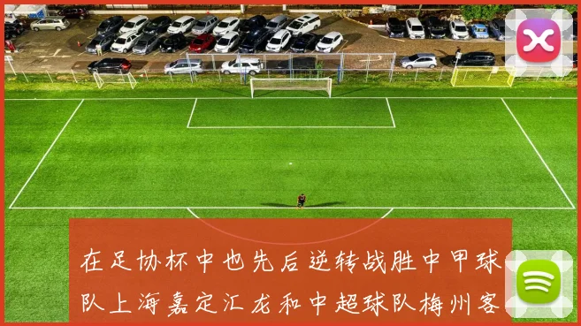 在足协杯中也先后逆转战胜中甲球队上海嘉定汇龙和中超球队梅州客家