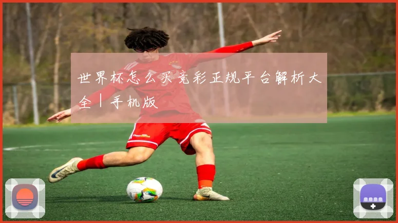 世界杯怎么买竞彩正规平台解析大全｜手机版