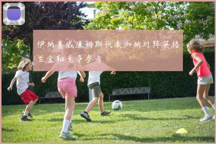 伊纳基威廉姆斯代表加纳对阵英格兰金靴竞争参考